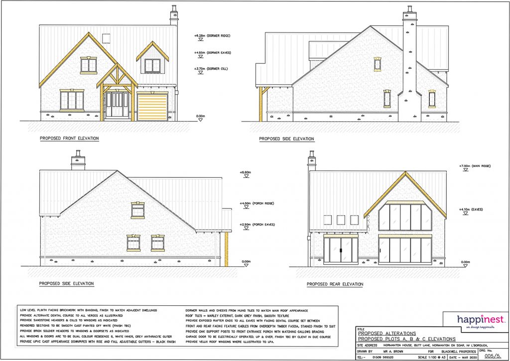 extension plans daventry 1