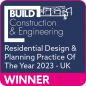 Happinest Construction-Engineering-Awards Blue